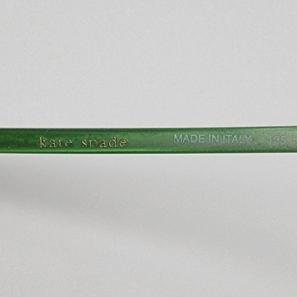 Kate Spade Edie 0RC5 Tortoise Green Eyeglasses Frame w Flexhinge Italy 48-15-135 - Picture 9 of 14